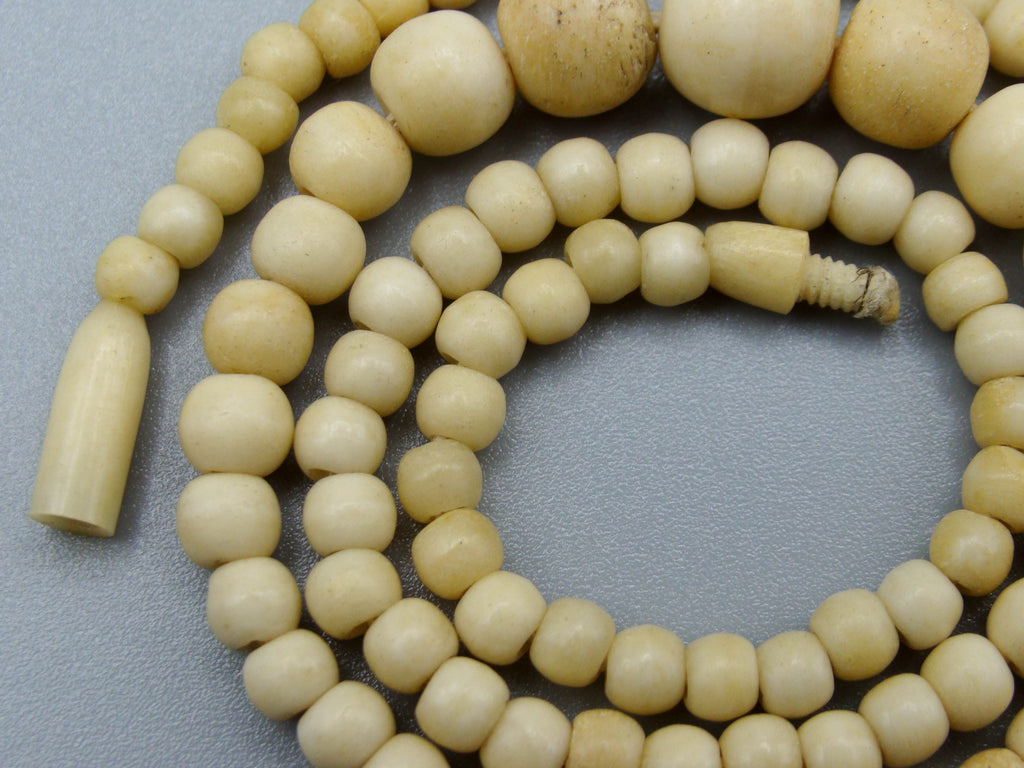 Antique Bone, Natural Bone, Animal bone, Bone necklace, Mediterranean bone, handcarved bone, Asien bone