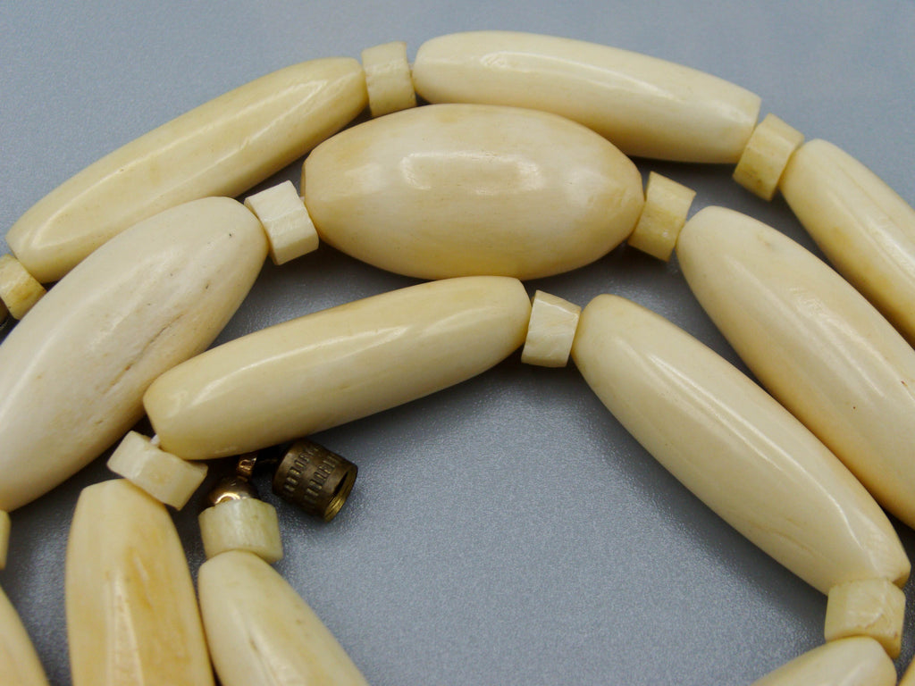 Antique Ivory, Natural Ivory, Ivory Necklace, Mediterranean Ivory, handcarved Ivory, Asien Ivory, Elephant Ivory, Ivory Chain