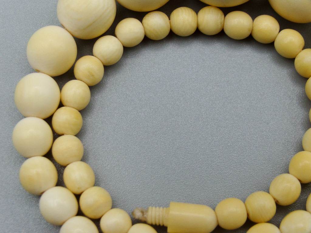 Antique Ivory, Natural Ivory, Ivory Necklace, Mediterranean Ivory, handcarved Ivory, Asien Ivory, Elephant Ivory, Ivory Chain