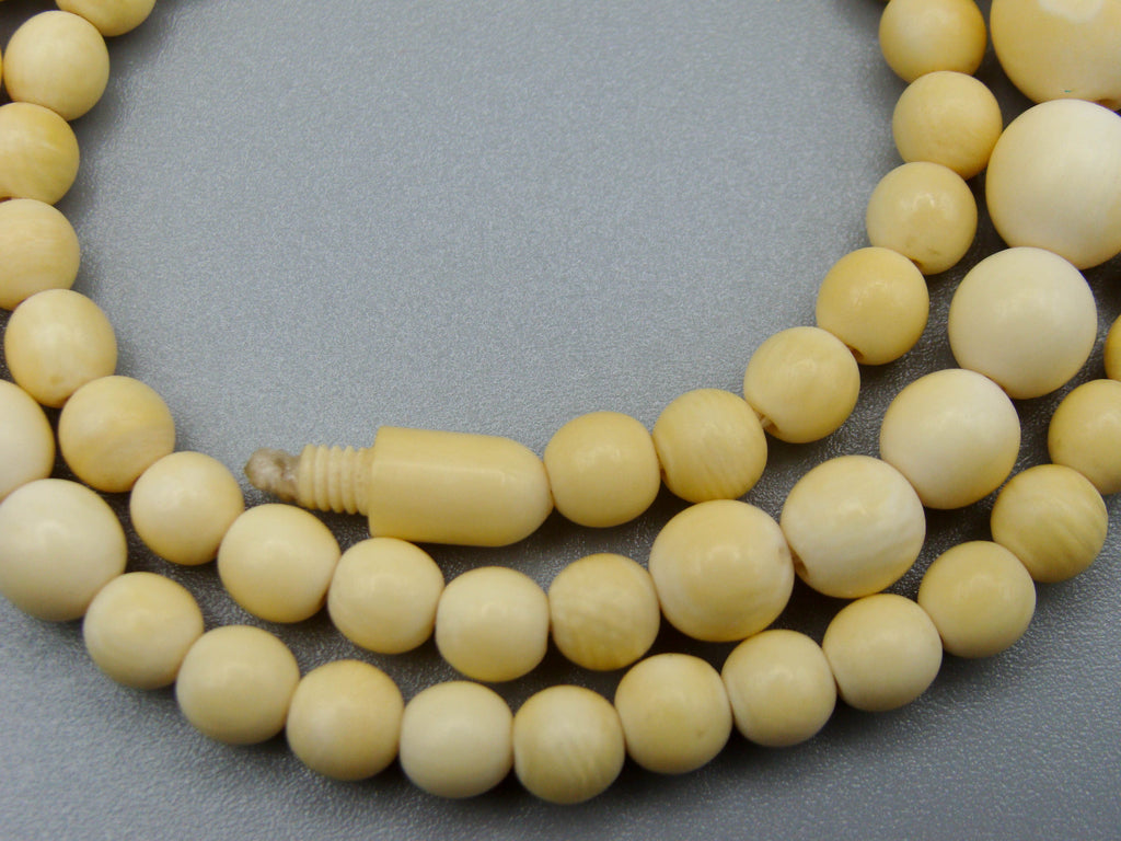 Antique Ivory, Natural Ivory, Ivory Necklace, Mediterranean Ivory, handcarved Ivory, Asien Ivory, Elephant Ivory, Ivory Chain