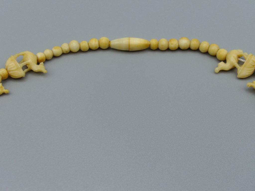 Antique Ivory, Natural Ivory, Ivory Necklace, Mediterranean Ivory, handcarved Ivory, Asien Ivory, Elephant Ivory, Ivory Chain