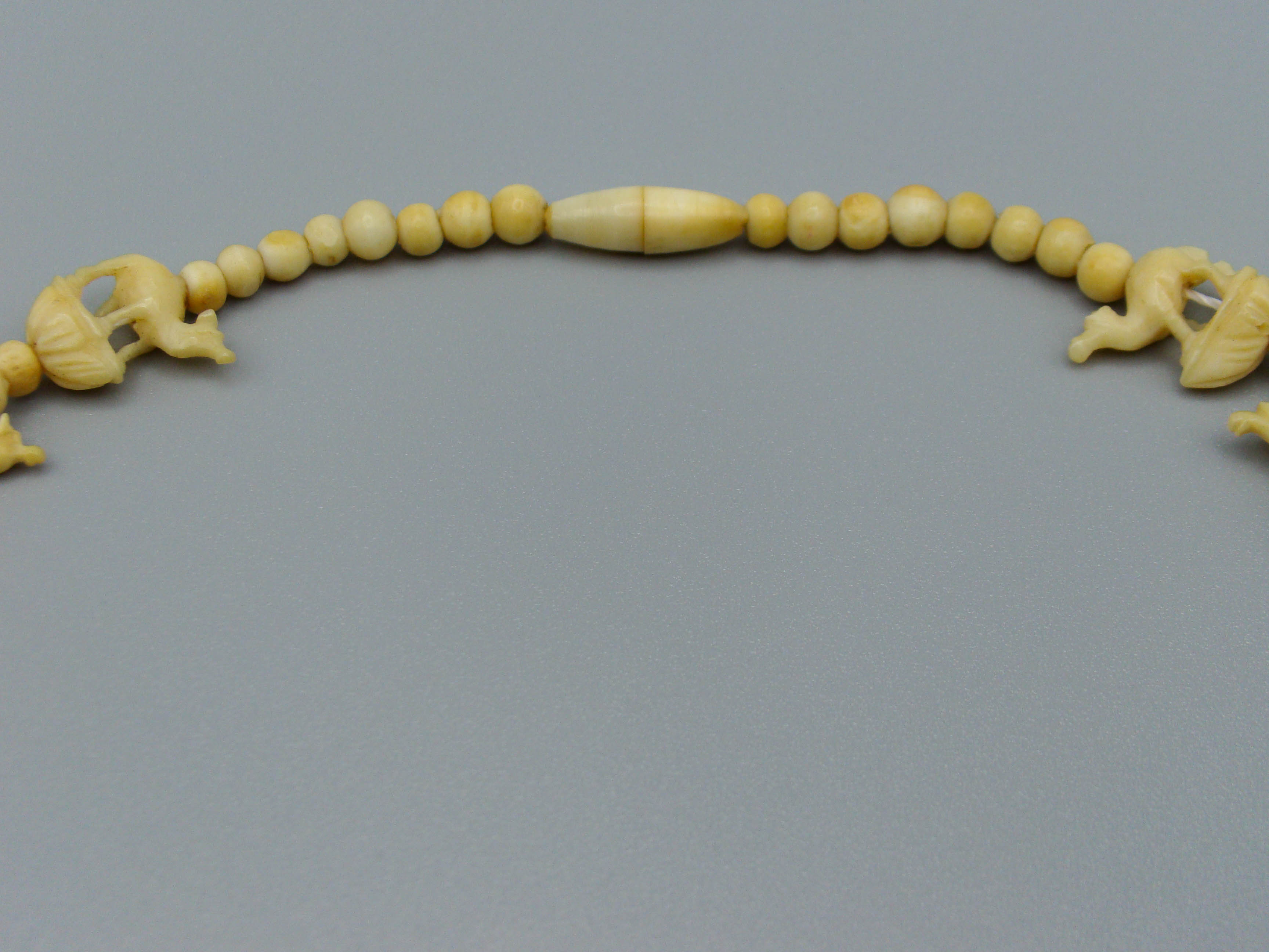 Antique Ivory, Natural Ivory, Ivory Necklace, Mediterranean Ivory, handcarved Ivory, Asien Ivory, Elephant Ivory, Ivory Chain