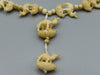 Antique Ivory, Natural Ivory, Ivory Necklace, Mediterranean Ivory, handcarved Ivory, Asien Ivory, Elephant Ivory, Ivory Chain
