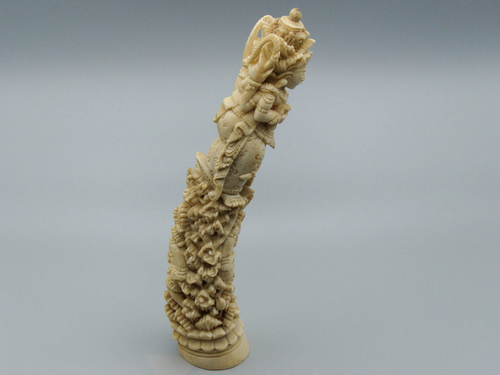 Antique Bone, Natural Bone, Animal bone, Bone Figurine, Mediterranean bone, handcarved bone, Asien bone