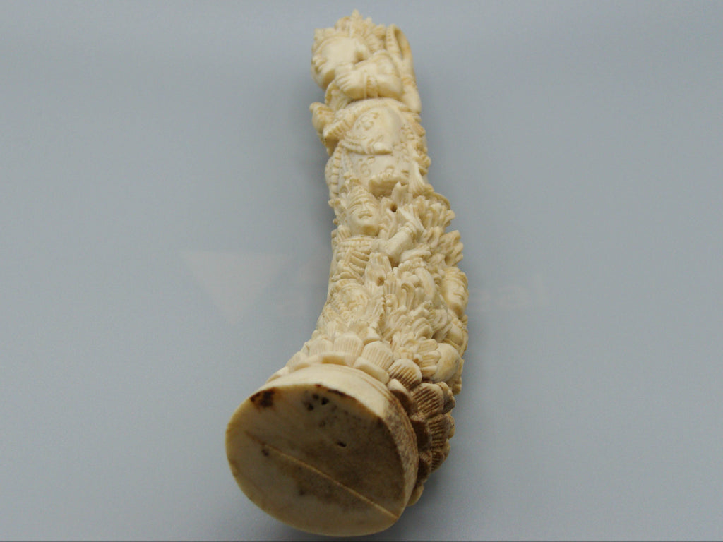 Antique Bone, Natural Bone, Animal bone, Bone Figurine, Mediterranean bone, handcarved bone, Asien bone