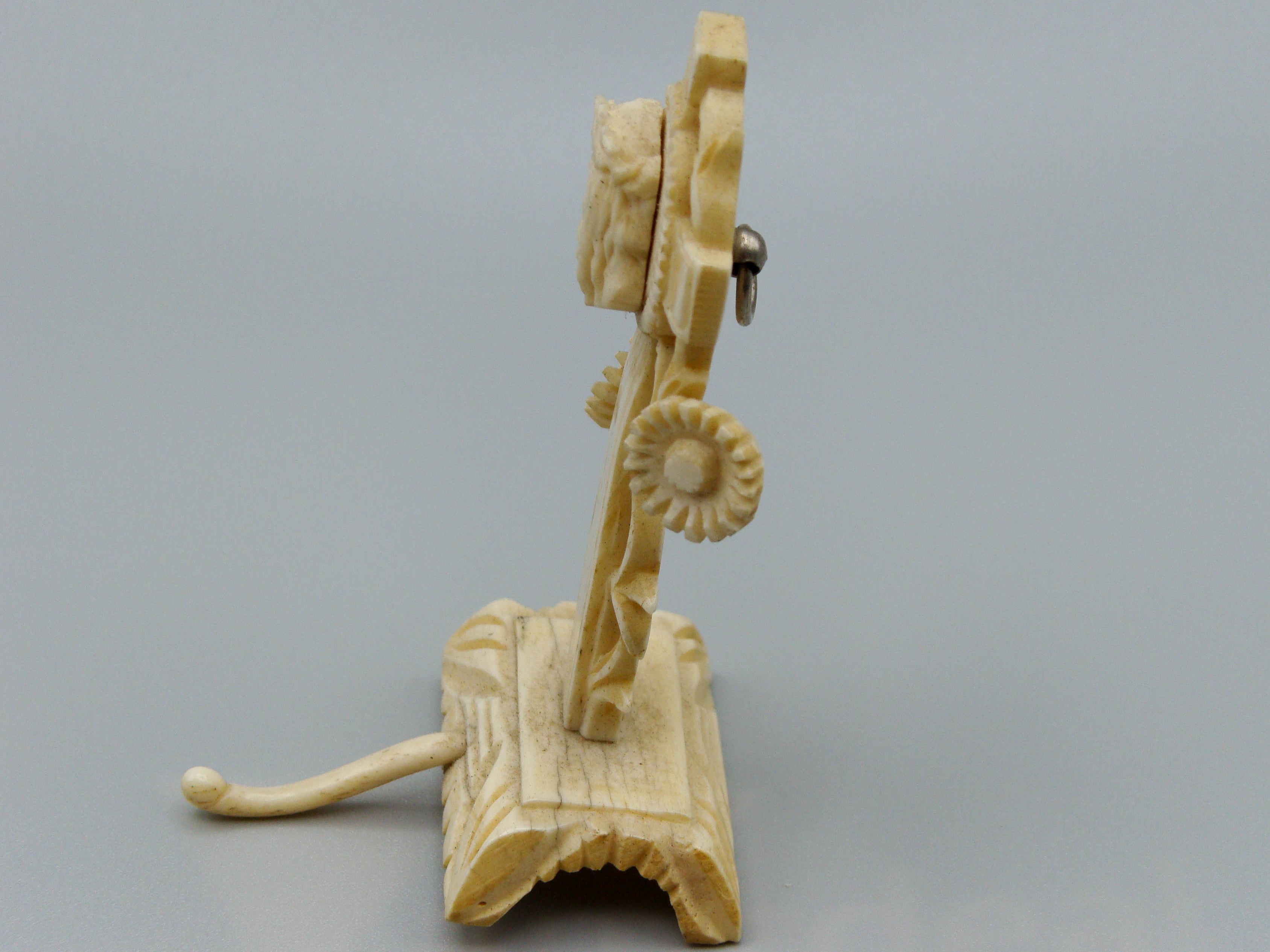 Antique Ivory, Natural Ivory, Ivory Figurine, Mediterranean Ivory, handcarved Ivory, Asien Ivory, Elephant Ivory