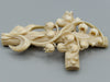 Antique Ivory, Natural Ivory, Ivory Figurine, Mediterranean Ivory, handcarved Ivory, Asien Ivory, Elephant Ivory