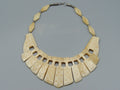 Antique Bone, Natural Bone, Bone necklace, Mediterranean Bone, handcarved bone, Asien Bone