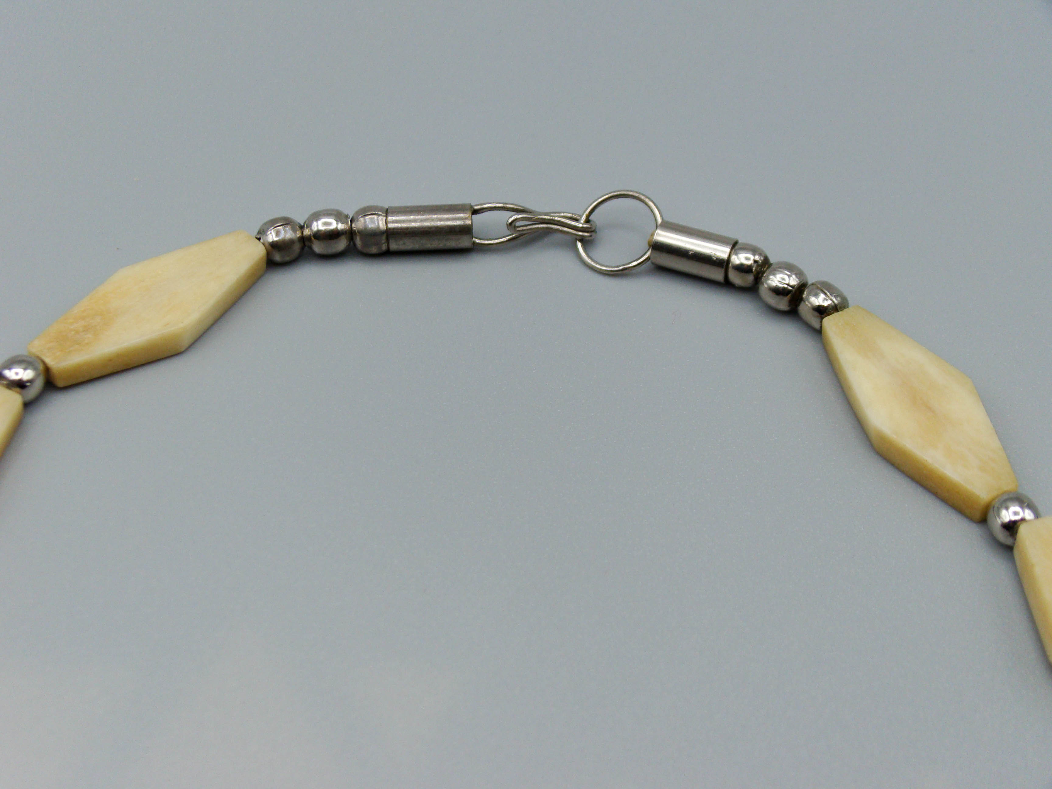 Antique Bone, Natural Bone, Bone necklace, Mediterranean Bone, handcarved bone, Asien Bone