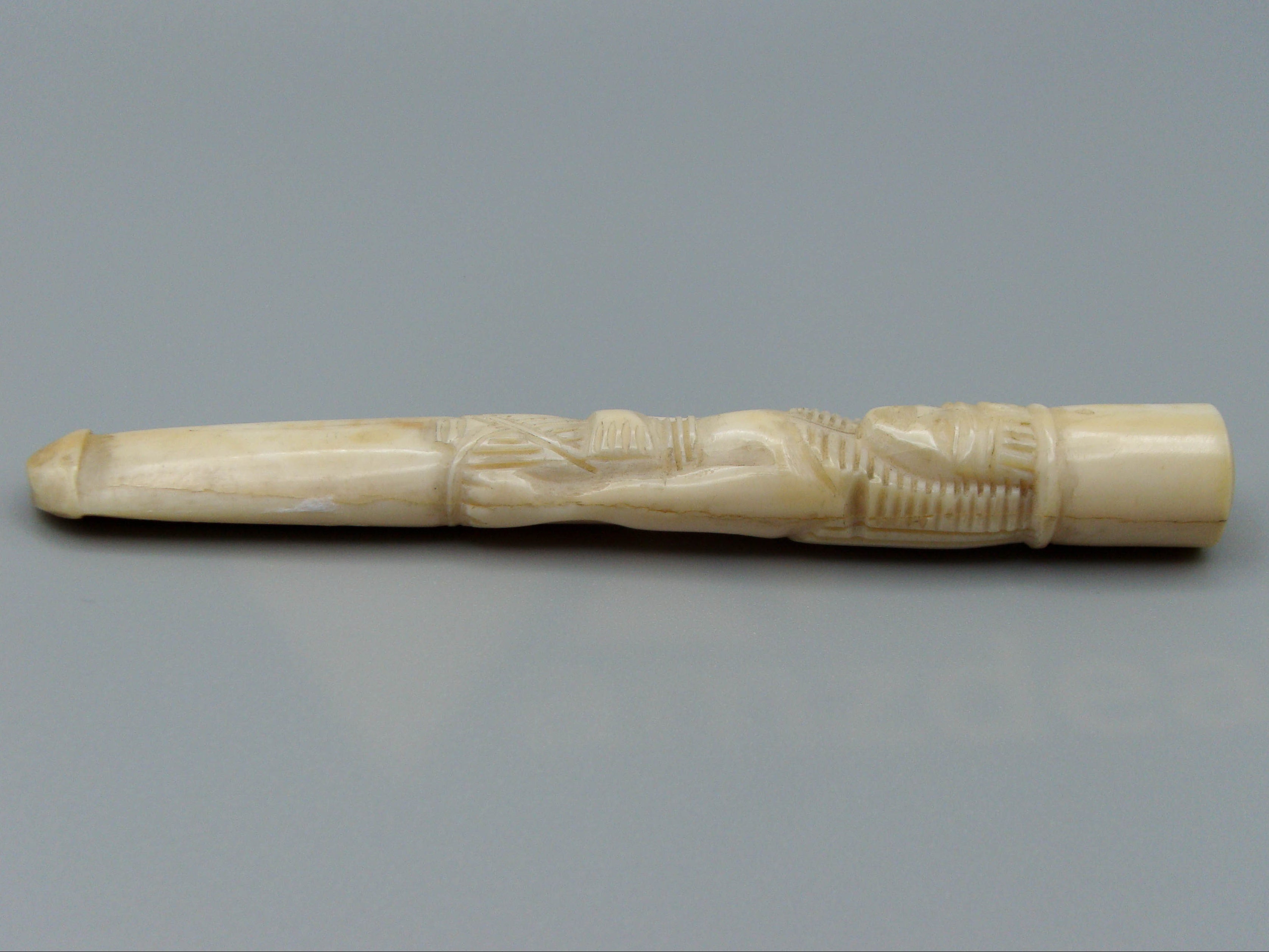 Antique Ivory, Natural Ivory, Ivory Mouthpiece, Mediterranean Ivory, handcarved Ivory, Asien Ivory, Elephant Ivory