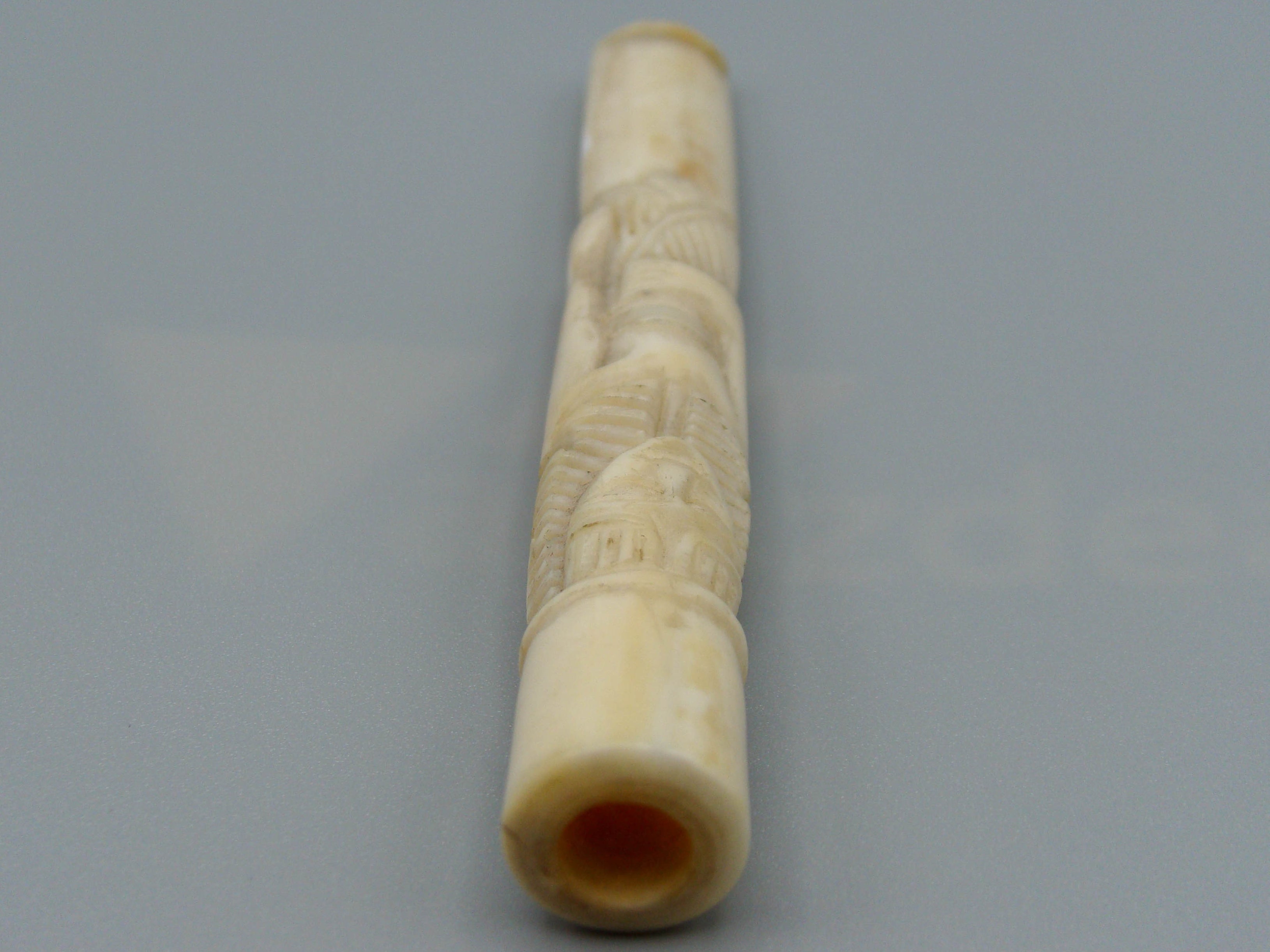 Antique Ivory, Natural Ivory, Ivory Mouthpiece, Mediterranean Ivory, handcarved Ivory, Asien Ivory, Elephant Ivory