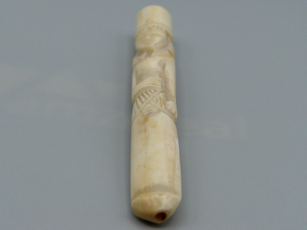 Antique Ivory, Natural Ivory, Ivory Mouthpiece, Mediterranean Ivory, handcarved Ivory, Asien Ivory, Elephant Ivory