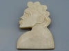 Antique Ivory, Natural Ivory, Ivory Brooch, Mediterranean Ivory, handcarved Ivory, Asien Ivory, Elephant Ivory