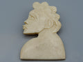 Antique Ivory, Natural Ivory, Ivory Brooch, Mediterranean Ivory, handcarved Ivory, Asien Ivory, Elephant Ivory