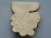 Antique Ivory, Natural Ivory, Ivory Brooch, Mediterranean Ivory, handcarved Ivory, Asien Ivory, Elephant Ivory
