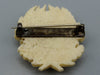 Antique Bone, Natural Bone, Animal bone, Bone Brooch, Mediterranean bone, handcarved bone, Asien bone