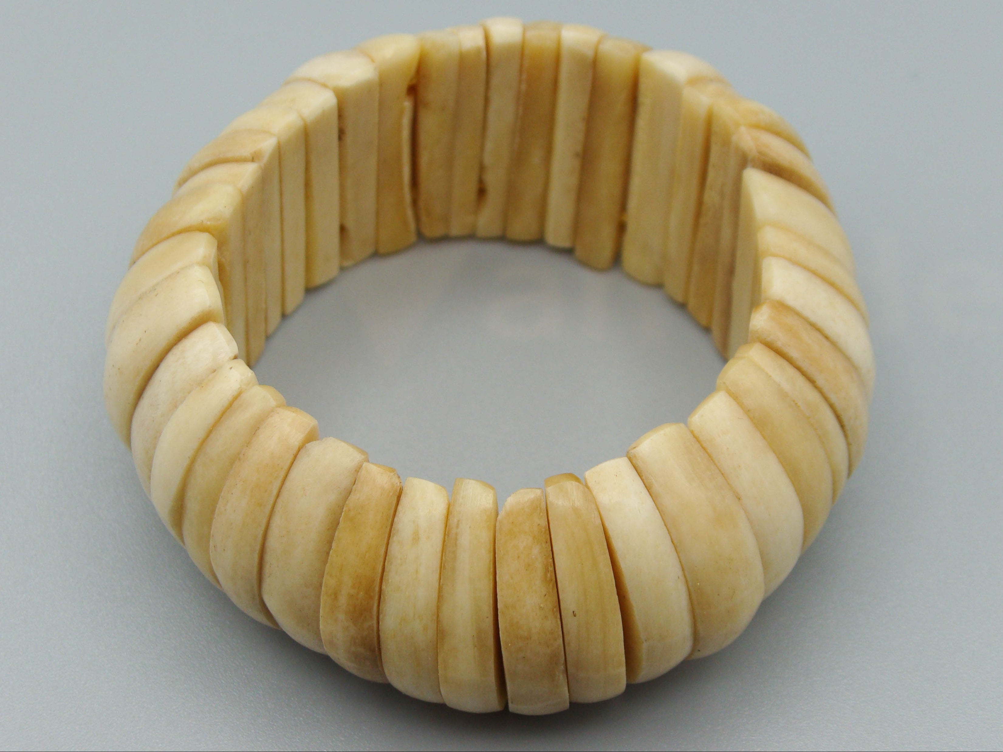 Antique Bone, Natural Bone, Animal bone, Bone bracelet, Mediterranean bone, handcarved bone, Asien bone