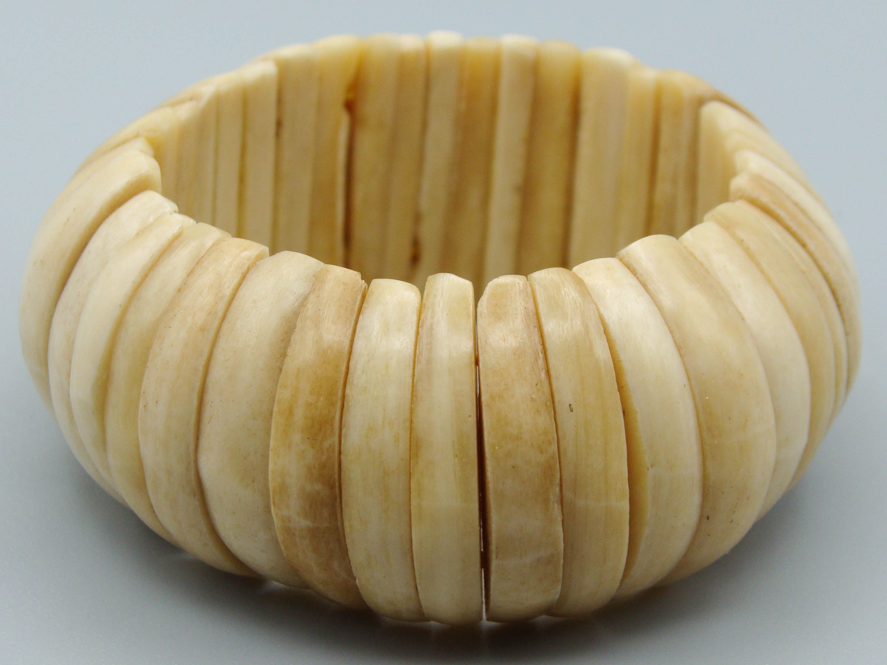 Antique Bone, Natural Bone, Animal bone, Bone bracelet, Mediterranean bone, handcarved bone, Asien bone