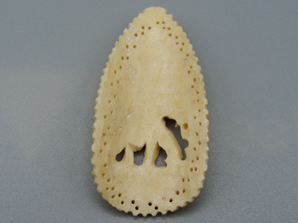Antique Bone, Natural Bone, Bone Cameo, Mediterranean Bone, handcarved Bone, Asien Bone