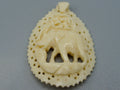 Antique Ivory, Natural Ivory, Mediterranean Ivory, handcarved Ivory, Asien Ivory, Elephant Ivory, Ivory Chain, Ivory Pendant