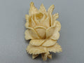 Antique Ivory, Natural Ivory, Ivory Brooch, Mediterranean Ivory, handcarved Ivory, Asien Ivory, Elephant Ivory