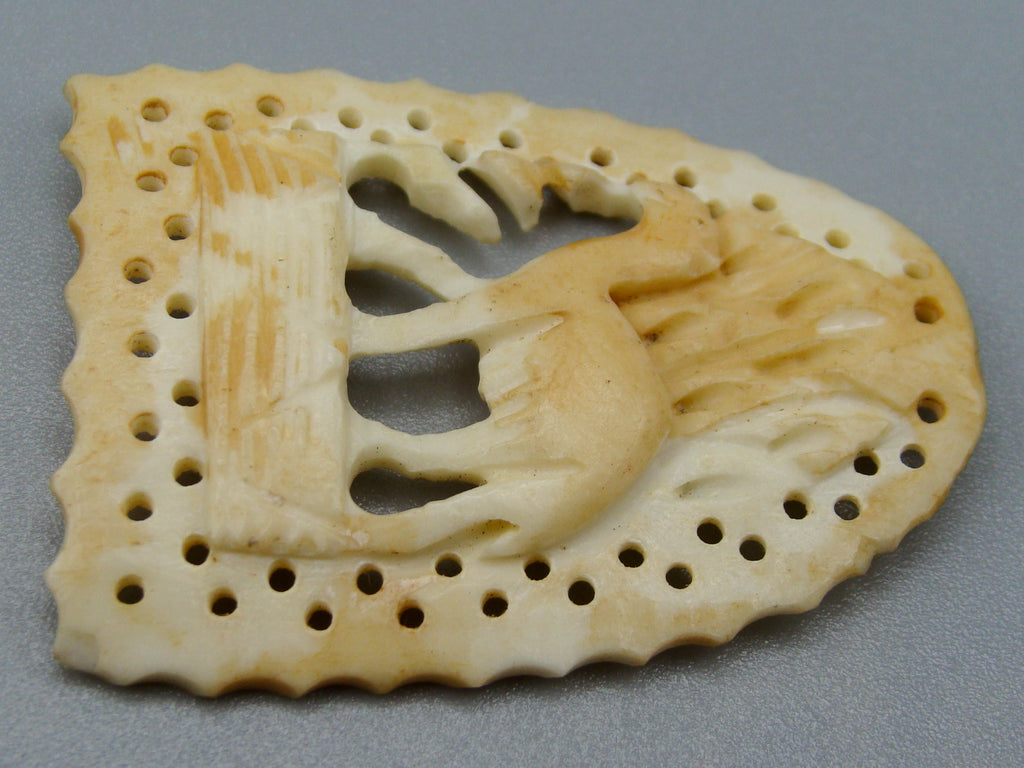 Antique Bone, Natural Bone, Bone Cameo, Mediterranean Bone, handcarved Bone, Asien Bone