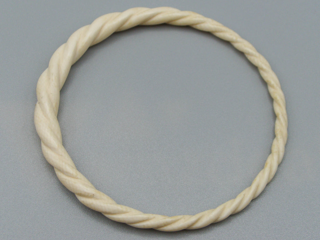 Antique Ivory, Natural Ivory, Ivory Bracelet, Mediterranean Ivory, handcarved Ivory, Asien Ivory, Elephant Ivory