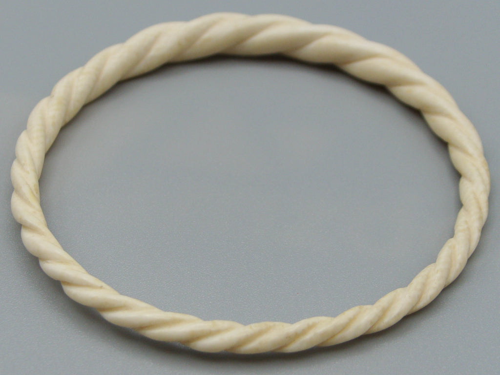 Antique Ivory, Natural Ivory, Ivory Bracelet, Mediterranean Ivory, handcarved Ivory, Asien Ivory, Elephant Ivory