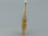 Antique Ivory, Natural Ivory, Ivory Kohl-Eyeliner Vassel, Mediterranean Ivory, handcarved Ivory, Asien Ivory, Elephant Ivory