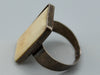 Antique Bone, Natural Bone, Bone ring, Mediterranean Bone, handcarved bone, Asien Bone