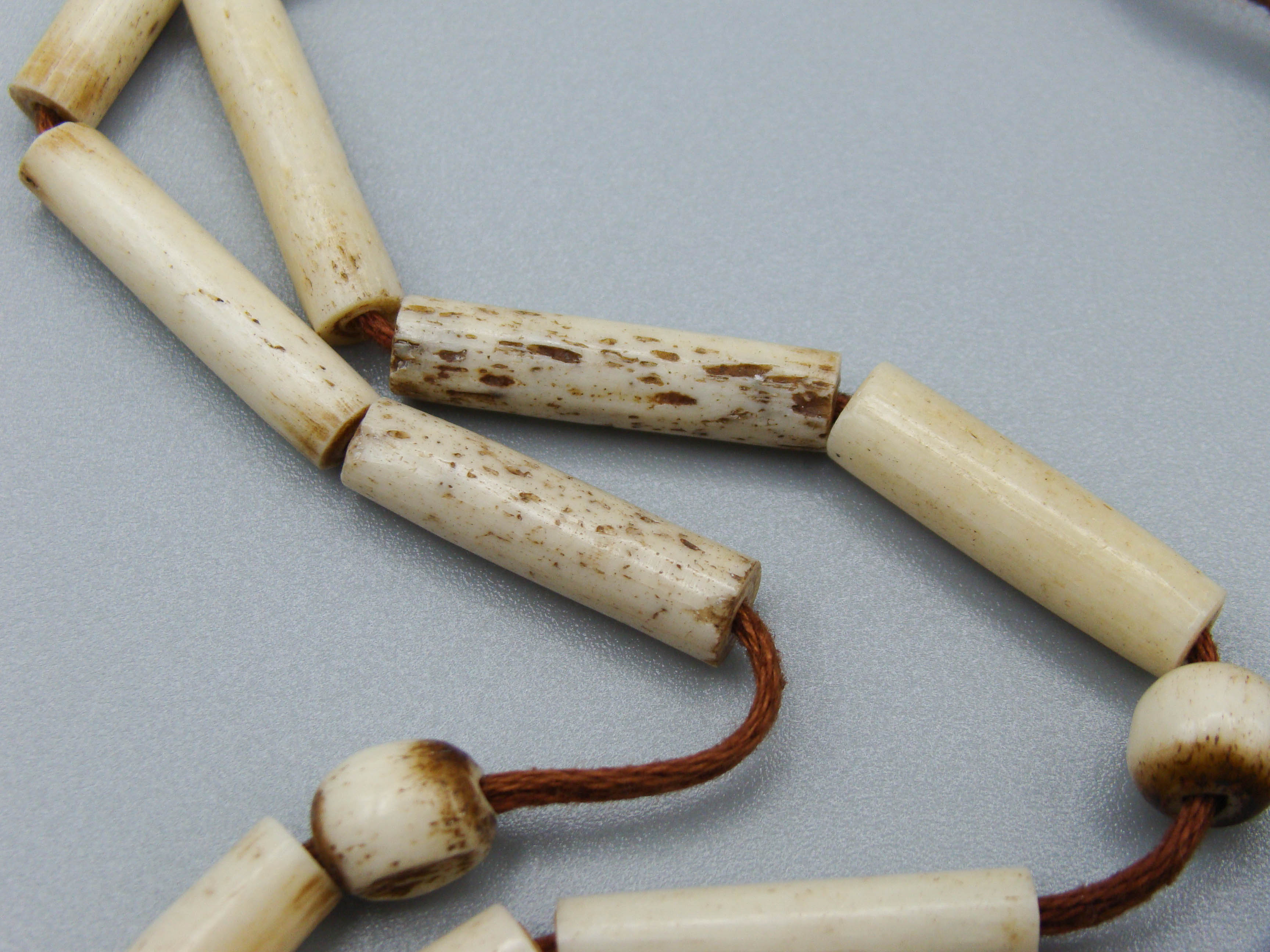 Antique Bone, Natural Bone, Bone Rosary, Mediterranean Bone, handcarved bone, Asien Bone