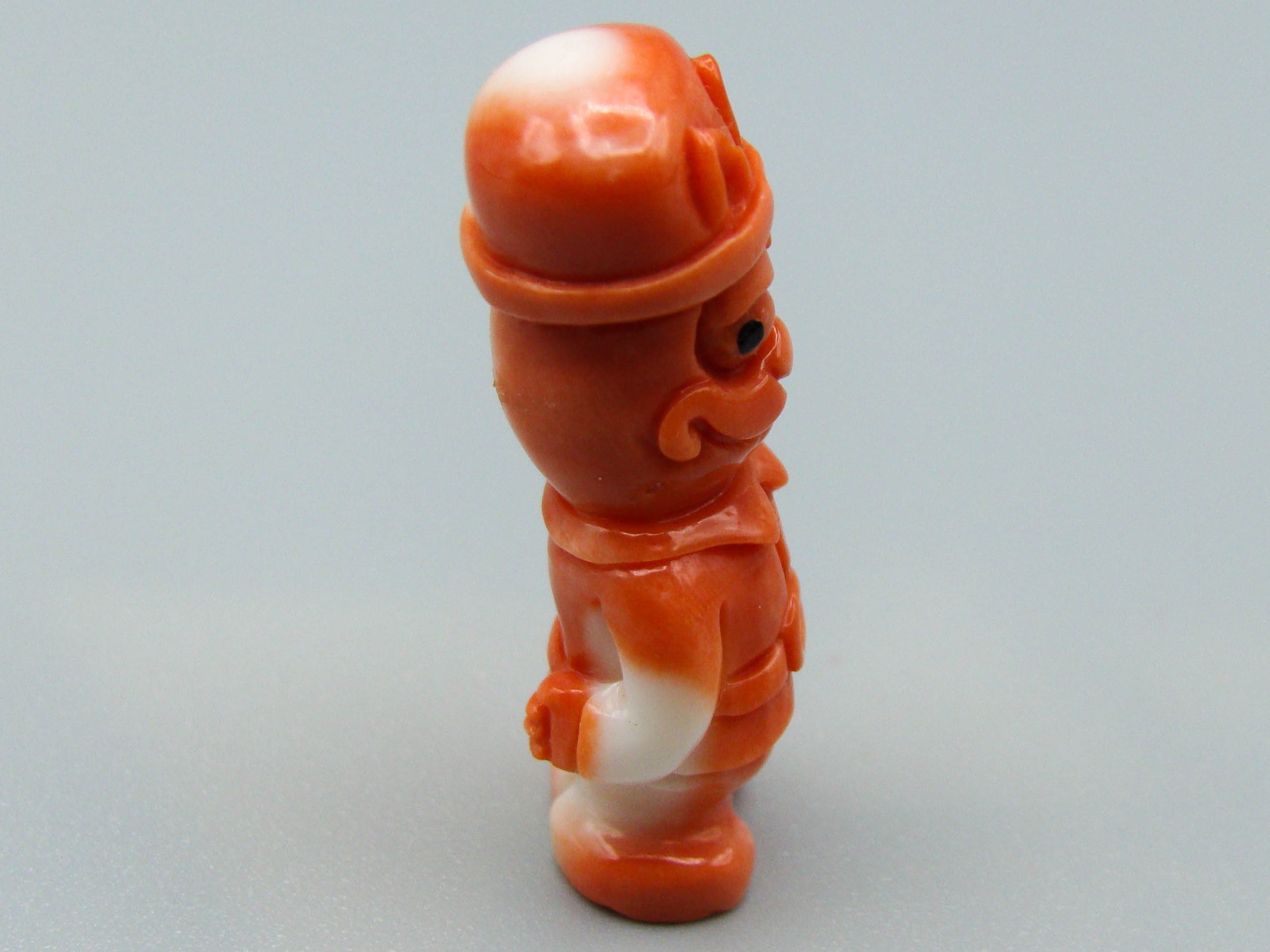 antique coral, natural coral, undyed coral, dark momo orange coral, Italian coral, pacific coral, Sardinian Coral, sea coral, Mediterranean coral, Mediterranean Figurine, Mediterranean orange, Mediterranean sculpture, coral sculpture, coral figurine, European coral, European figurine, handcarved coral, momo coral