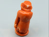 antique coral, natural coral, undyed coral, dark momo orange coral, Italian coral, pacific coral, Sardinian Coral, sea coral, Mediterranean coral, Mediterranean Figurine, Mediterranean orange, Mediterranean sculpture, coral sculpture, coral figurine, European coral, European figurine, handcarved coral, momo coral