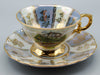 Vintage Antique Austrian EIGL Porcelain Tea Cup - Saucer and Cup Set - Kingdom of Antique Arts, Hantpainted Porcelain, Collecting Tea cups, Colllecting Coffee cups, Art Deco Porcelain