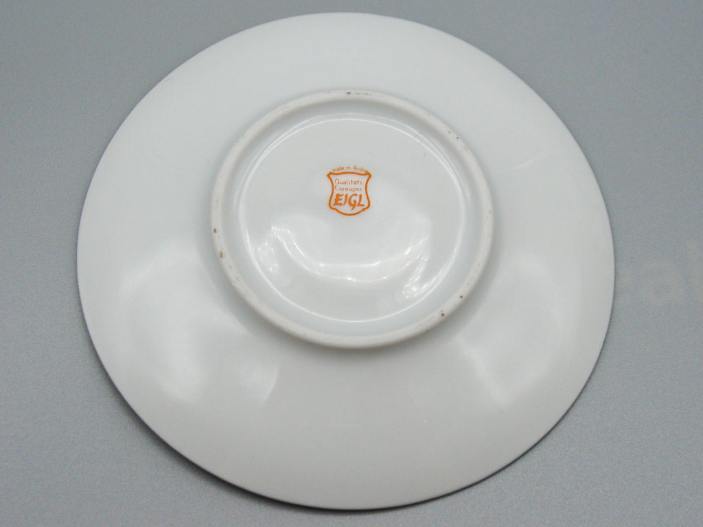 Vintage Antique Austrian EIGL Porcelain Tea Cup - Saucer and Cup Set - Kingdom of Antique Arts, Hantpainted Porcelain, Collecting Tea cups, Colllecting Coffee cups, Art Deco Porcelain