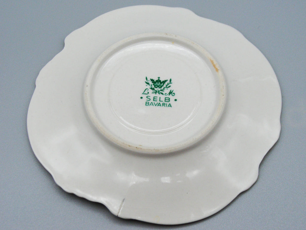 Vintage Antique Germany Bavaria Porcelain Tea Cup - Saucer and Cup Set - Kingdom of Antique Arts, Bavaria Porcelain, German Porcelain, Hantpainted Porcelain, Collecting Tea cups, Colllecting Coffee cups, Art Deco Porcelain