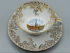 Vintage Antique Germany Bavaria Porcelain Tea Cup - Saucer and Cup Set - Kingdom of Antique Arts, Bavaria Porcelain, German Porcelain, Hantpainted Porcelain, Collecting Tea cups, Colllecting Coffee cups, Art Deco Porcelain