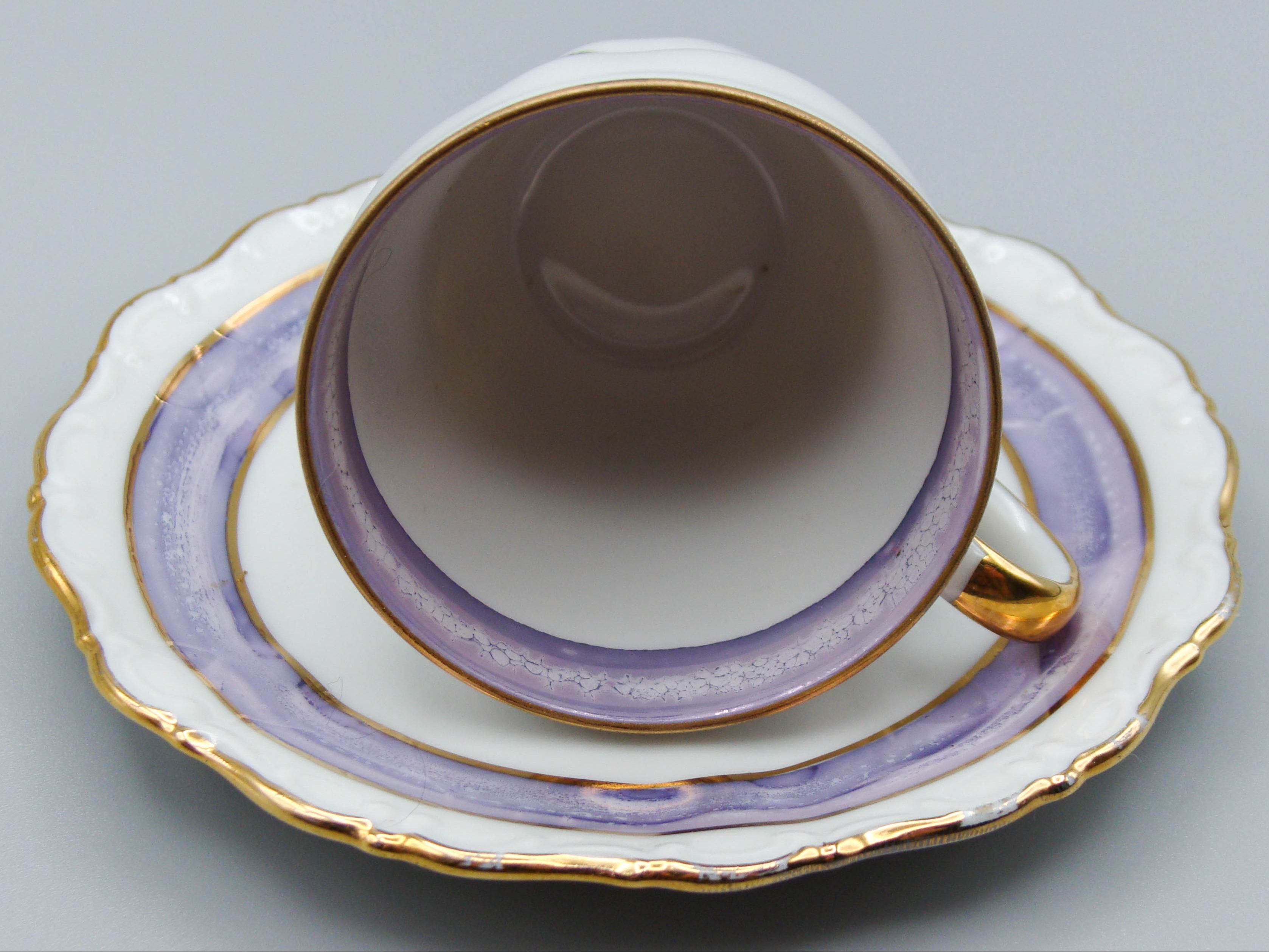 Vintage Antique Germany Bavaria Porcelain Tea Cup - Saucer and Cup Set - Kingdom of Antique Arts, Bavaria Porcelain, German Porcelain, Hantpainted Porcelain, Collecting Tea cups, Colllecting Coffee cups, Art Deco Porcelain