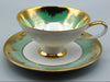 Vintage Antique Germany Heutschenreutner Porcelain Tea Cup - Saucer and Cup Set - Kingdom of Antique Arts, Bavaria Porcelain, German Porcelain, Hantpainted Porcelain, Collecting Tea cups, Colllecting Coffee cups, Art Deco Porcelain