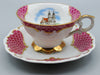 Vintage Antique Austrian EIGL Porcelain Tea Cup - Saucer and Cup Set - Kingdom of Antique Arts, Hantpainted Porcelain, Collecting Tea cups, Colllecting Coffee cups, Art Deco Porcelain
