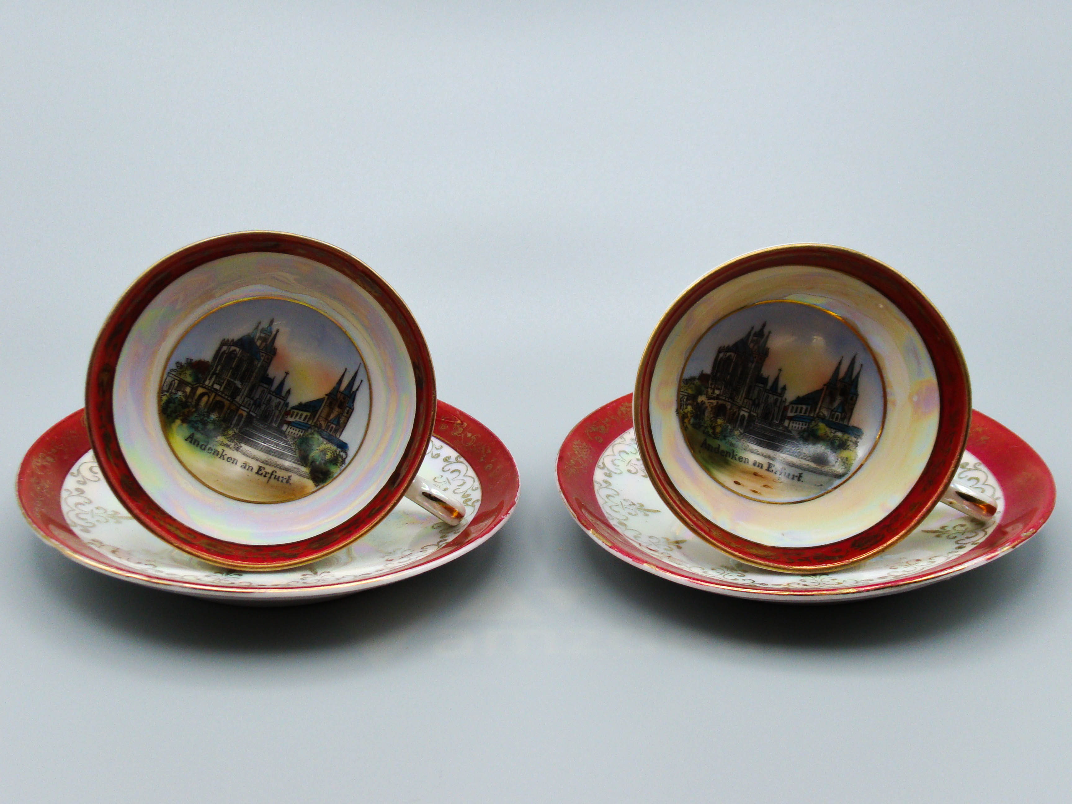 Vintage Antique Germany Bavaria Porcelain Tea Cup - Saucer and Cup Set - Kingdom of Antique Arts, Bavaria Porcelain, German Porcelain, Hantpainted Porcelain, Collecting Tea cups, Colllecting Coffee cups, Art Deco Porcelain