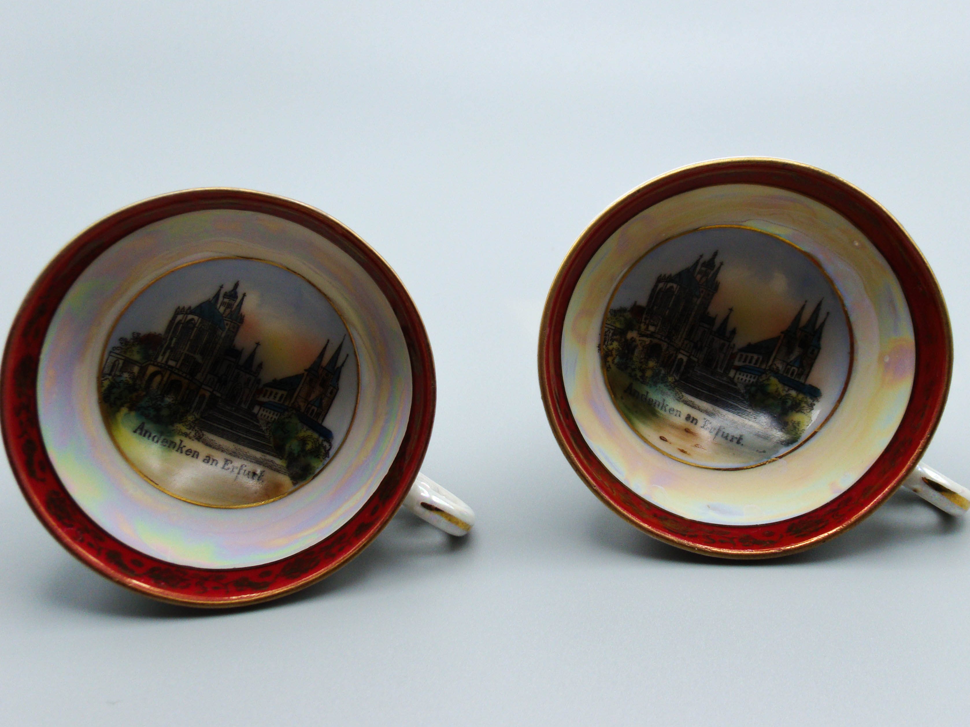Vintage Antique Germany Bavaria Porcelain Tea Cup - Saucer and Cup Set - Kingdom of Antique Arts, Bavaria Porcelain, German Porcelain, Hantpainted Porcelain, Collecting Tea cups, Colllecting Coffee cups, Art Deco Porcelain