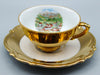 Vintage Antique Germany Bavaria Porcelain Tea Cup - Saucer and Cup Set - Kingdom of Antique Arts, Bavaria Porcelain, German Porcelain, Hantpainted Porcelain, Collecting Tea cups, Colllecting Coffee cups, Art Deco Porcelain