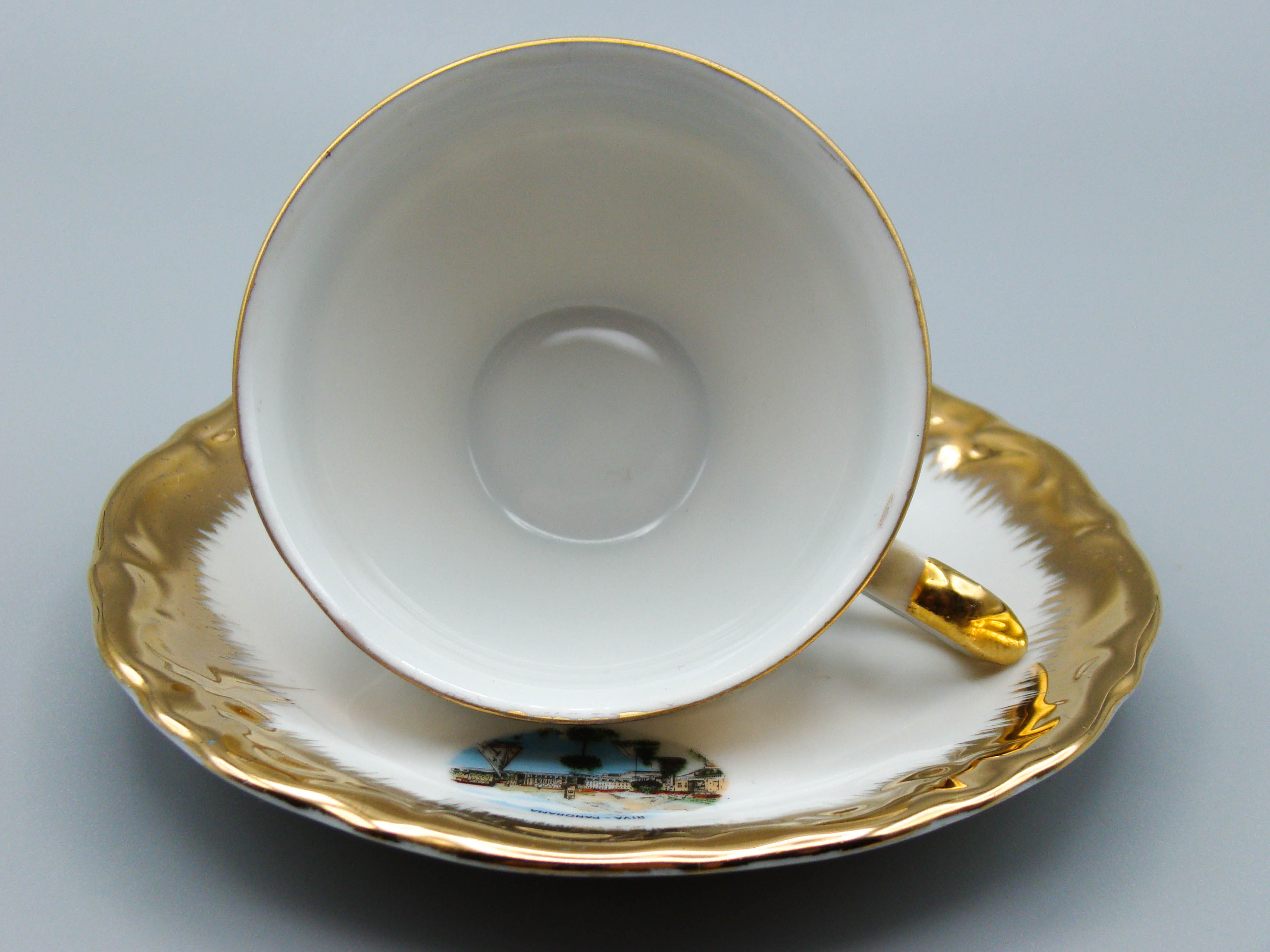 Vintage Antique Austrian Winterling Porcelain Tea Cup - Saucer and Cup Set - Kingdom of Antique Arts, Hantpainted Porcelain, Collecting Tea cups, Colllecting Coffee cups, Art Deco Porcelain