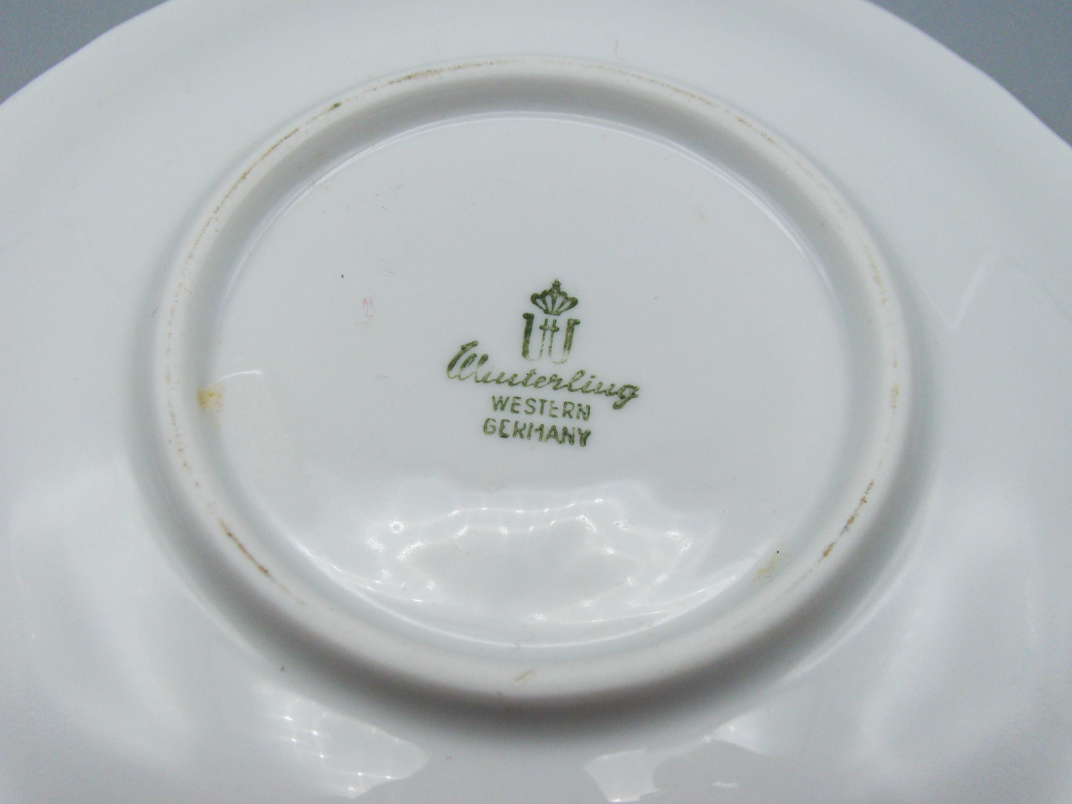 Vintage Antique Austrian Winterling Porcelain Tea Cup - Saucer and Cup Set - Kingdom of Antique Arts, Hantpainted Porcelain, Collecting Tea cups, Colllecting Coffee cups, Art Deco Porcelain