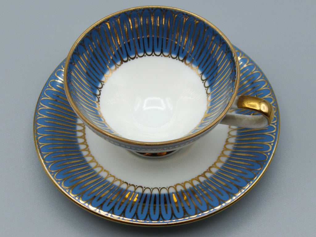 Vintage Antique Austrian Reinpflaz Porcelain Tea Cup - Saucer and Cup Set - Kingdom of Antique Arts, Hantpainted Porcelain, Collecting Tea cups, Colllecting Coffee cups, Art Deco Porcelain