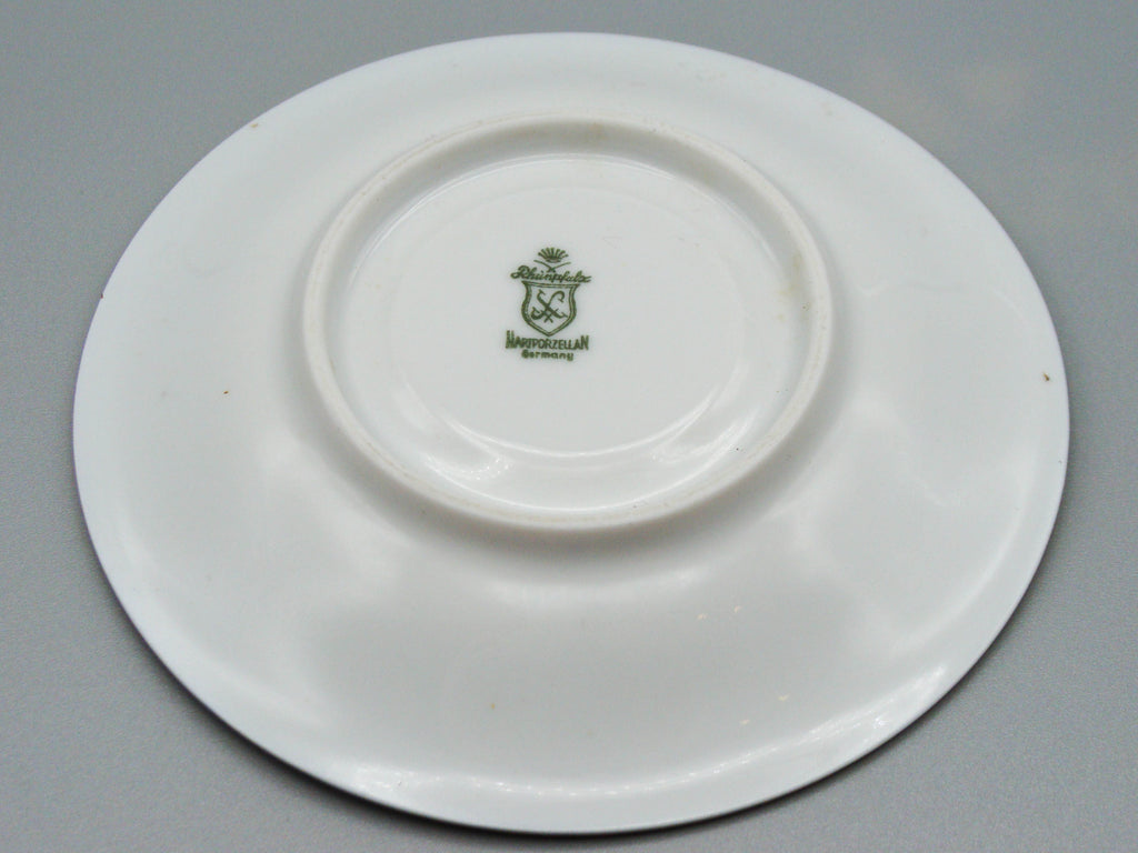 Vintage Antique Austrian Reinpflaz Porcelain Tea Cup - Saucer and Cup Set - Kingdom of Antique Arts, Hantpainted Porcelain, Collecting Tea cups, Colllecting Coffee cups, Art Deco Porcelain