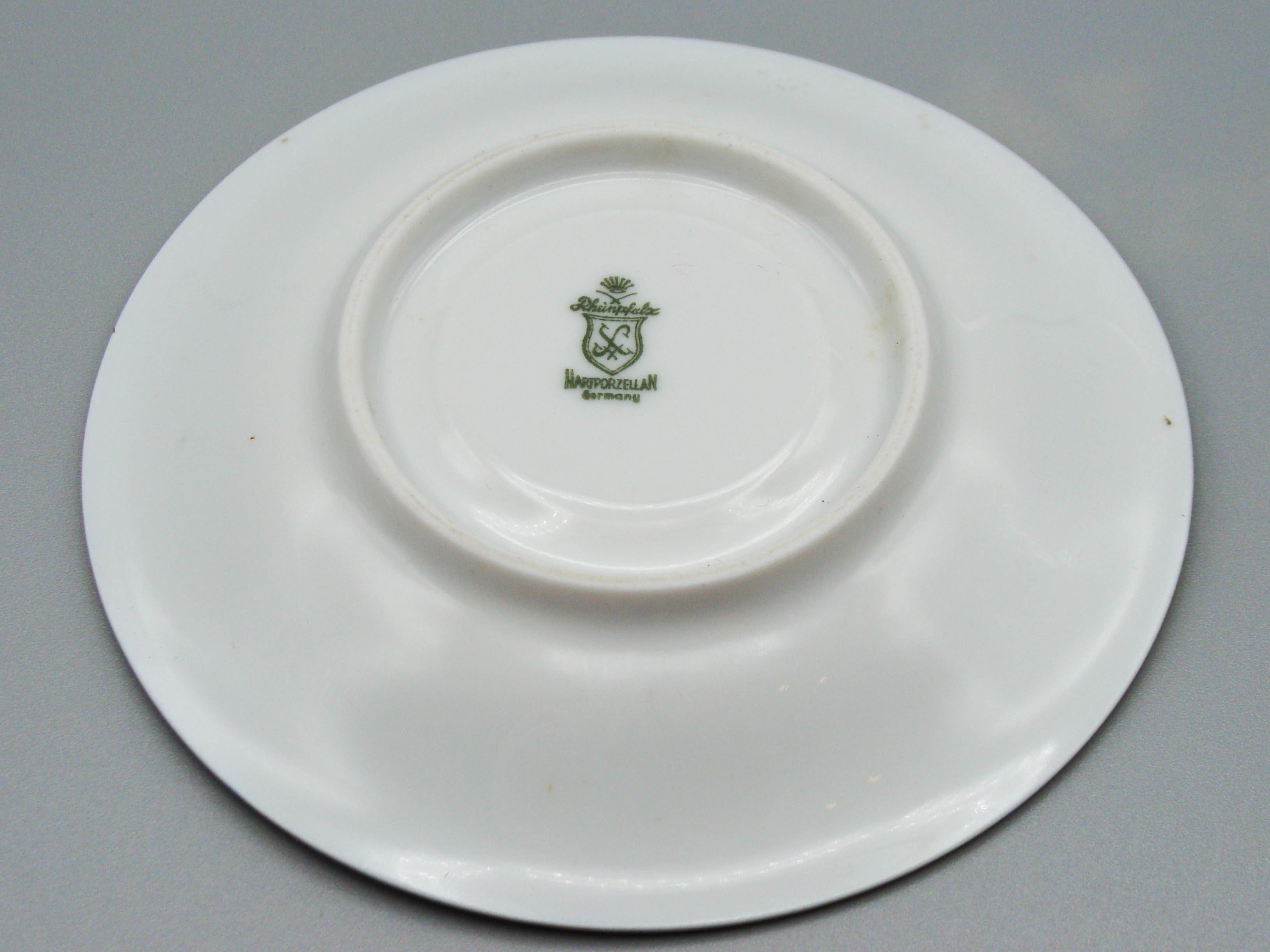 Vintage Antique Austrian Reinpflaz Porcelain Tea Cup - Saucer and Cup Set - Kingdom of Antique Arts, Hantpainted Porcelain, Collecting Tea cups, Colllecting Coffee cups, Art Deco Porcelain