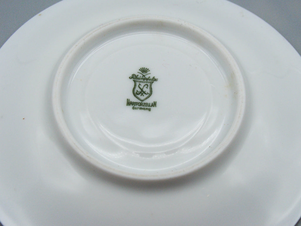 Vintage Antique Austrian Reinpflaz Porcelain Tea Cup - Saucer and Cup Set - Kingdom of Antique Arts, Hantpainted Porcelain, Collecting Tea cups, Colllecting Coffee cups, Art Deco Porcelain