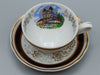 Vintage Antique Czech Republic Porcelain Tea Cup - Saucer and Cup Set - Kingdom of Antique Arts, Hantpainted Porcelain, Collecting Tea cups, Colllecting Coffee cups, Art Deco Porcelain